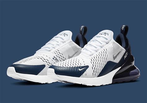 Nike Air Max 270 White Midnight Navy Dh0613 100 Release Info