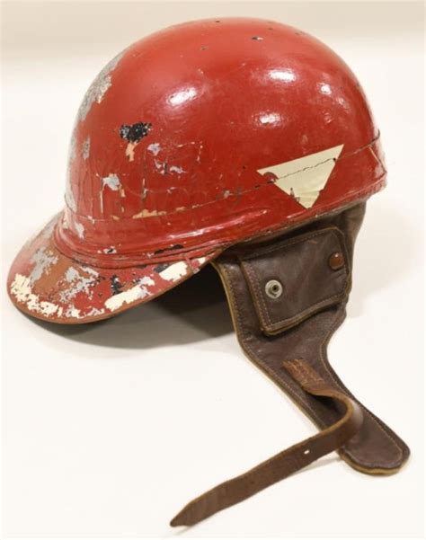 Lot Vintage Cromwell Midget Racing Crash Helmet
