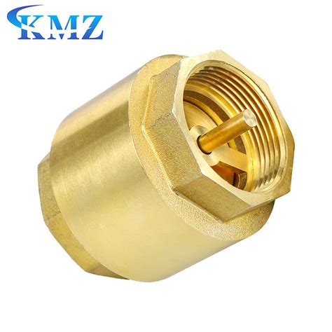 Forged Brass Check Valve Oem Female Thread Control Water Non Return