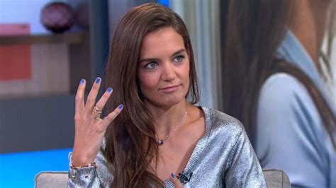 Katie holmes cuts a dishevelled figure complete with gap tooth while filming all we had. Katie Holmes Reveals Mystery Behind Her Braces on 'Ray ...