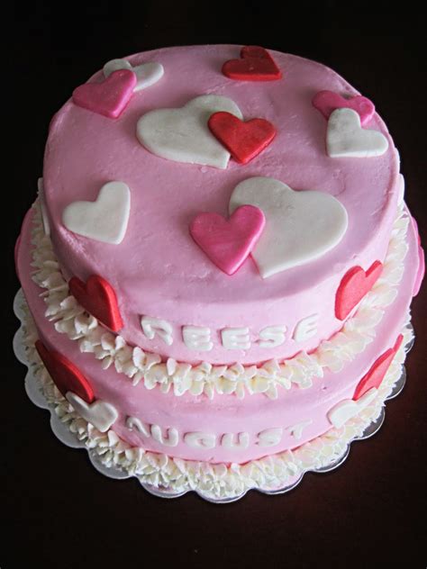 These days, there's a kids cake for every theme. Have a Piece of Cake: Valentine's Theme Birthday Cake