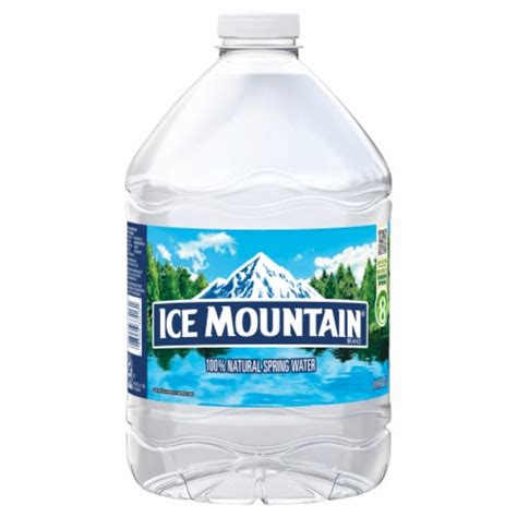 Ice Mountain 100 Natural Spring Bottled Water 3 Liter Kroger