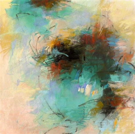 Cadence 2 By Debora Stewart Pastel ~ 19 X 19 Pastel Painting Mixed