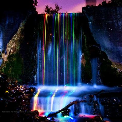 Colorful Waterfall Waterfall Long Exposure Photos California Waterfalls