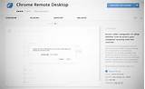 Pictures of Chrome Remote Desktop Host Installer Download