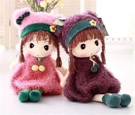 40cm hwd fashion angela girl doll attractive cute stuffed doll plush girl toy series soft toy