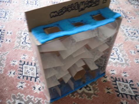 Cardboard Marble Maze 7 Steps Instructables