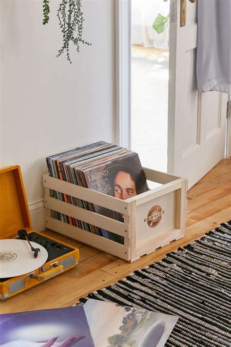 Vinyl Record Storage Bin Dandk Organizer