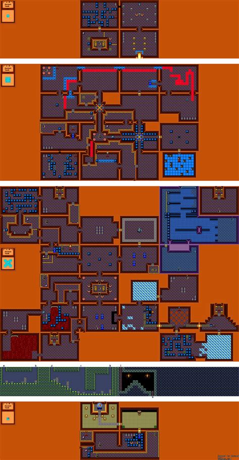 Legend Of Zelda Level 8 Map Maping Resources