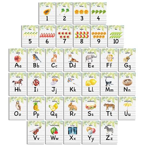 Buy 36 Classroom Alphabet Bulletin Board Set Alphabet Line For