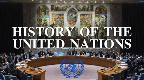 A History Of The United Nations For Dummies