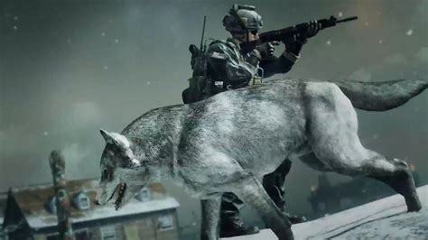 Call Of Duty Ghosts Wolf Guard Dog Killstreak Skin Trailer Youtube