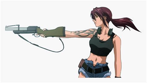 Clip Art Emjay S Profile Net Black Lagoon Revy Hd Png Download Kindpng