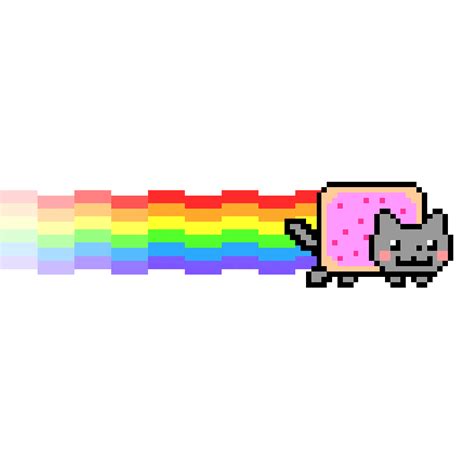 Nyan Cat Png Clipart Png Mart