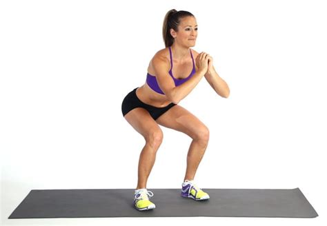 Bodyweight Squat Low Impact Bodyweight Exercises To Boost Cardio
