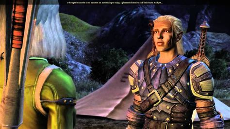 Dragon Age Origins Zevran Romance Part 25 Zevran In Love With Warden