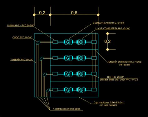 Meter Box Detail Dwg Detail For Autocad • Designs Cad