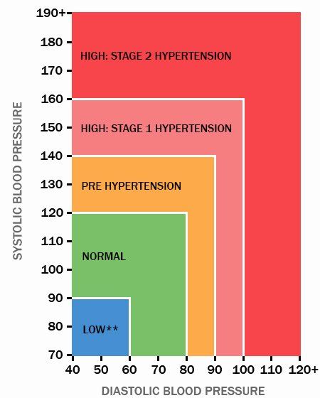 30 Printable Blood Pressure Range Chart Example Document Template