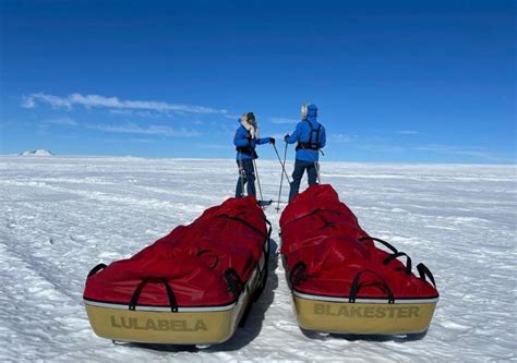 Antártida Exploradores Monitorizados Para Preparar Humanos Para Marte