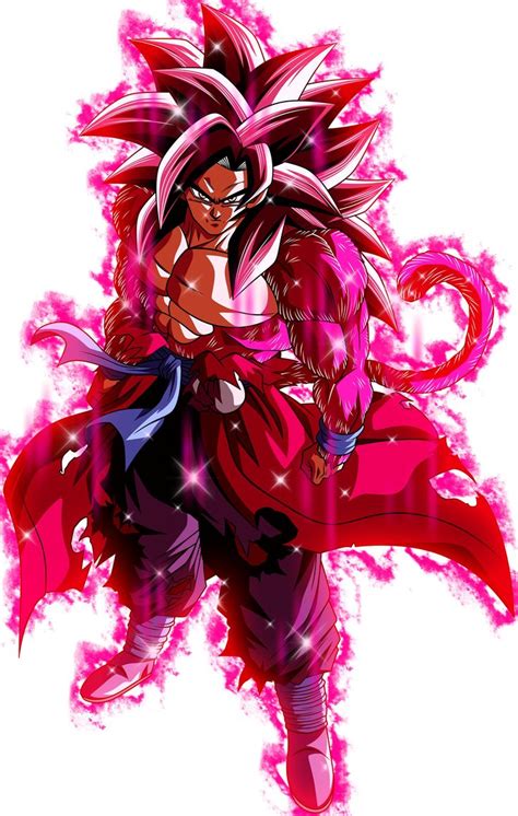 Goku Ssj4 Full Power Dragon Ball Anime Guerreiro Anime