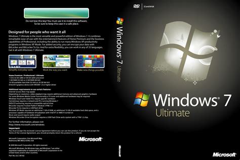 Windows 7 Ultimate DVD Cover By Deeprana94 On DeviantArt