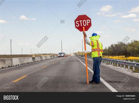 Road Construction On Image And Photo Free Trial Bigstock