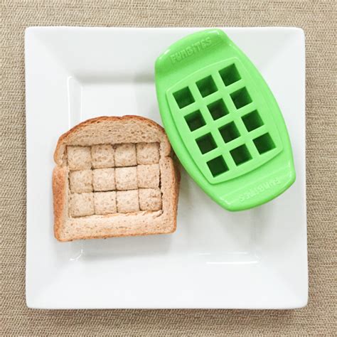 Bite Sized Tiny Sandwich Cutter Kid Food Fast