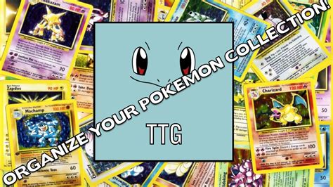 best way to organize your pokemon how i store my pokemon card collection youtube