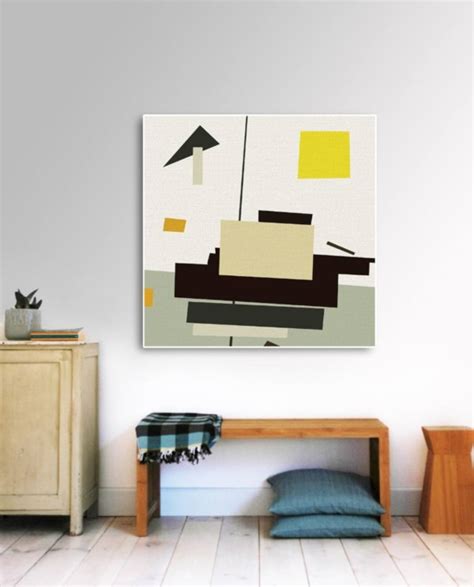 40 Aesthetic Geometric Abstract Art Paintings Bored Art