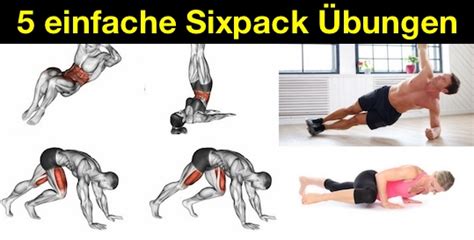 Viele leute führen übungen nicht nur falsch aus, sondern entscheiden sich für. ᐅᐅᐅ 5 einfache Sixpack Übungen für zuhause (Anfänger)