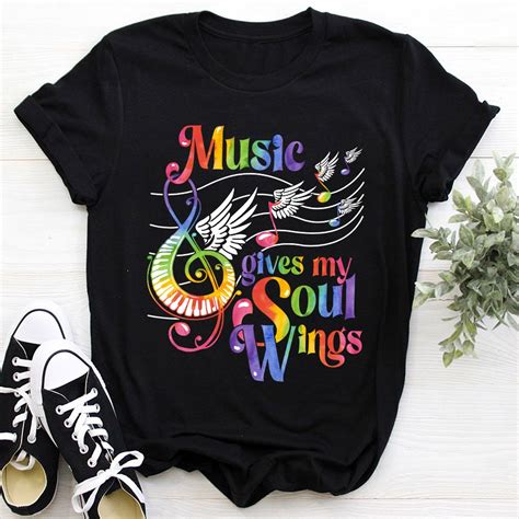 Music Gives My Soul Wings Shirt