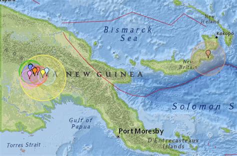 Papua New Guinea Earthquakes And Tsunamis Crystalinks