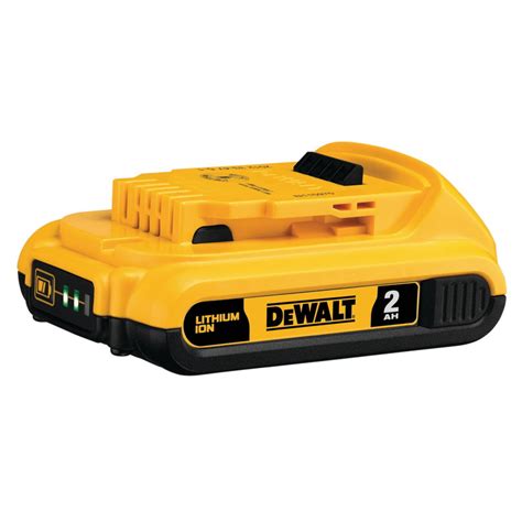 Dewalt Dcb203 Compact Brushless Rechargeable Battery Pack 2 Amp Hour 20 Volt Lithium