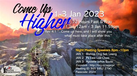 Come Up Higher Ag Prayer Commission