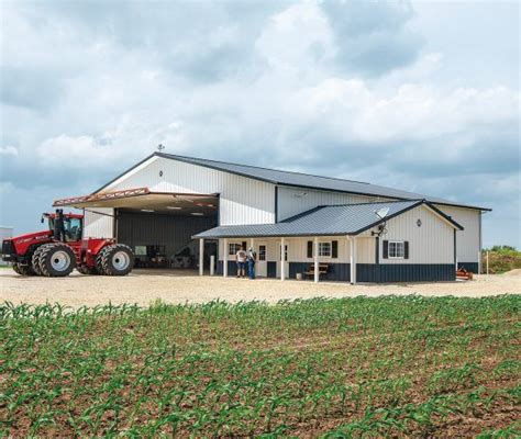 Metal Farm Buildings And Pole Barns Steel Agricultural Buildings