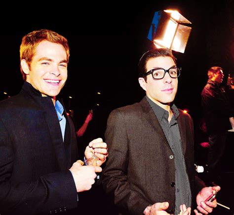 Chris And Zach Chris Pine And Zachary Quinto Photo 35454104 Fanpop