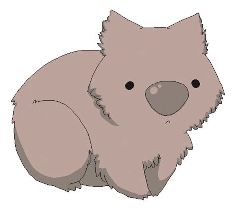 Wombat Cute Wombat Cartoon Drawings Of Animals Wombat