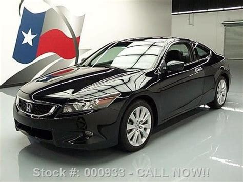 Sell Used 2008 Honda Accord Ex L Coupe V6 Htd Leather Sunroof 38k Texas