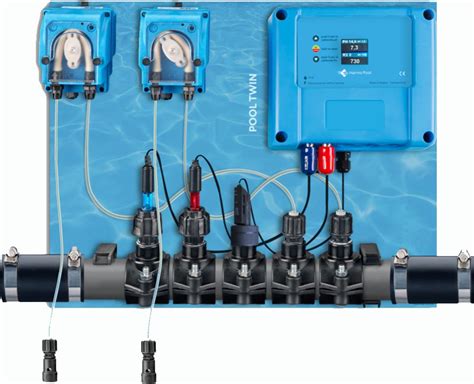 Zwembad Automatisch Chloor En Ph Dosering Systeem Met Redox Meting