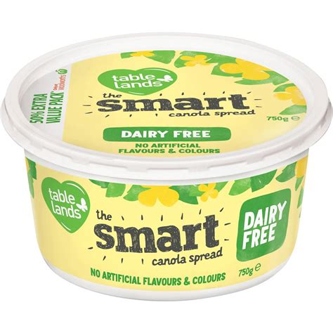 Tablelands Dairy Free Margarine Spread 750g Woolworths