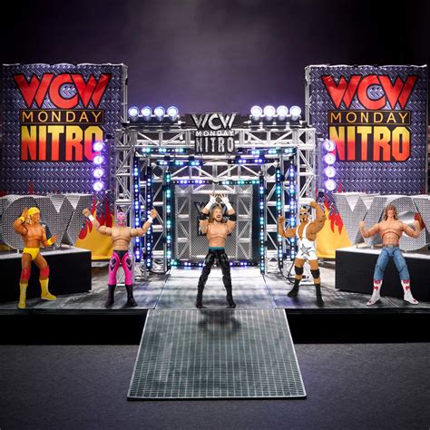Wwe Ultimate Edition Wcw Monday Nitro Entrance Stage Mattel Creations