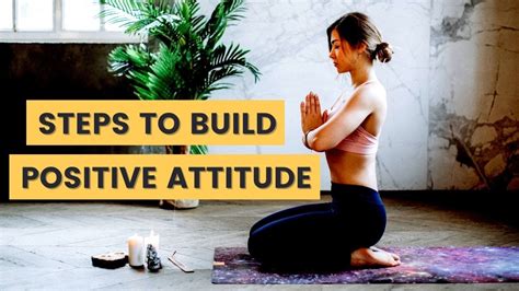 8 Steps To Building Positive Attitude Youtube