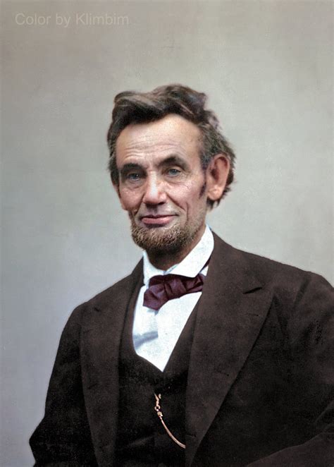 Abraham Lincoln In Color Pics