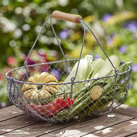 Buy Large Grey Harvesting Basket — The Worm That Turned Revitalising