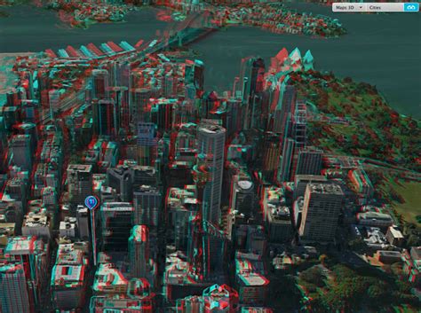 Marxys Musing On Technology Red Blue 3d Maps From Nokia