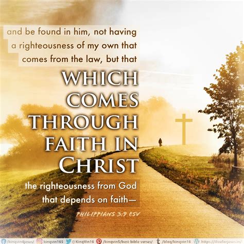 Through Faith In Christ I Live For Jesus