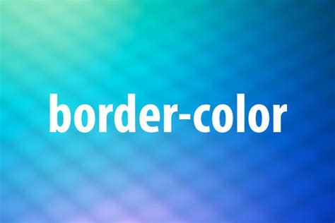 Maybe you would like to learn more about one of these? border-colorプロパティの意味と使い方 | CSS | できるネット
