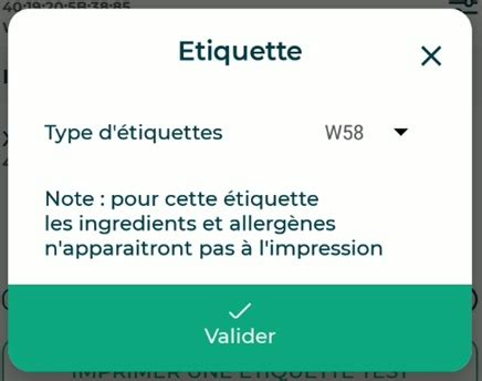 Haccp Mobile V Comment Param Trer L Imprimante Bixolon Sur L Application Haccp Hygiene Expert