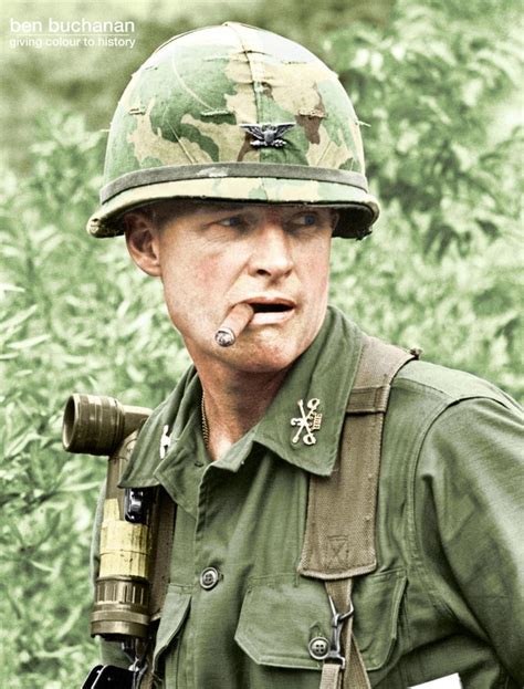 Colourised By Me Col Harold Hal Moore In 1966 Age 44 Moore Was