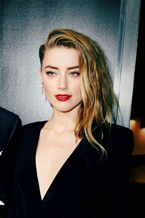 Amber Heard Named As Having Worlds Most Beautiful Face Images